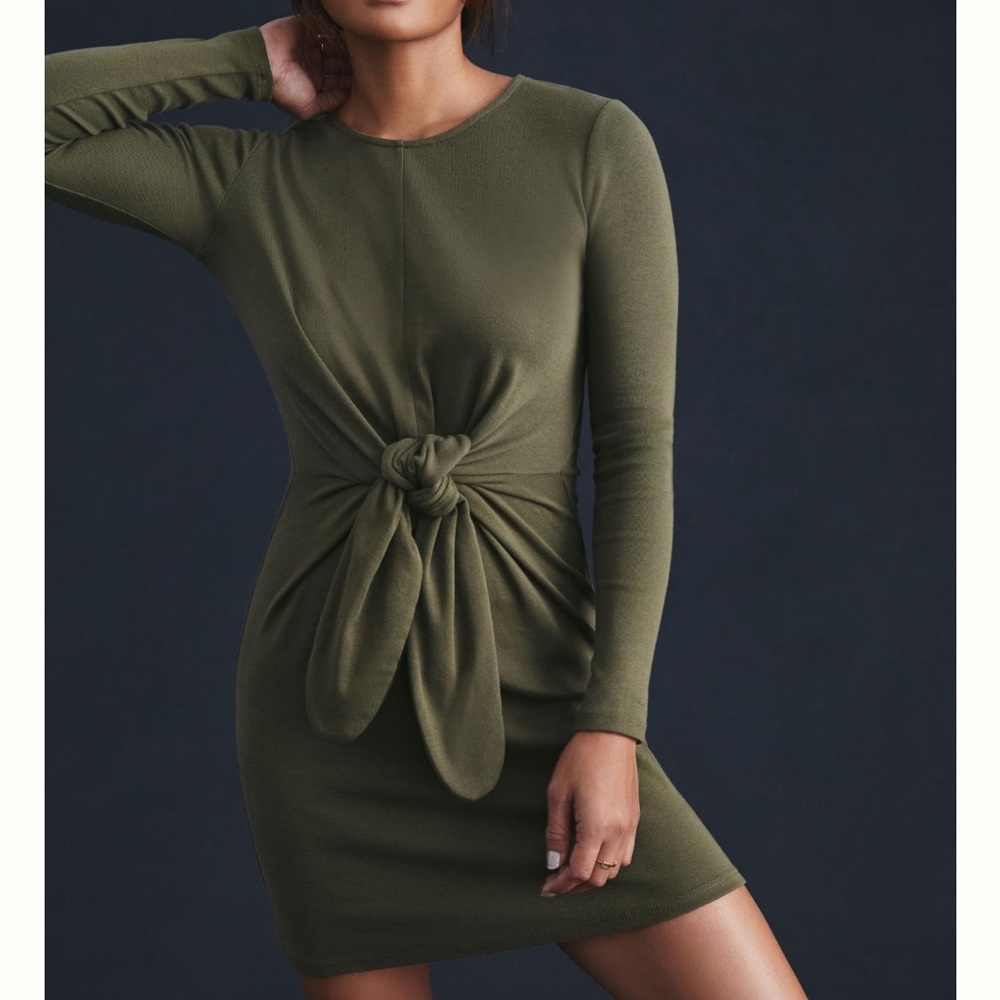 Daily Practice by Anthropologie Tie Front Dress